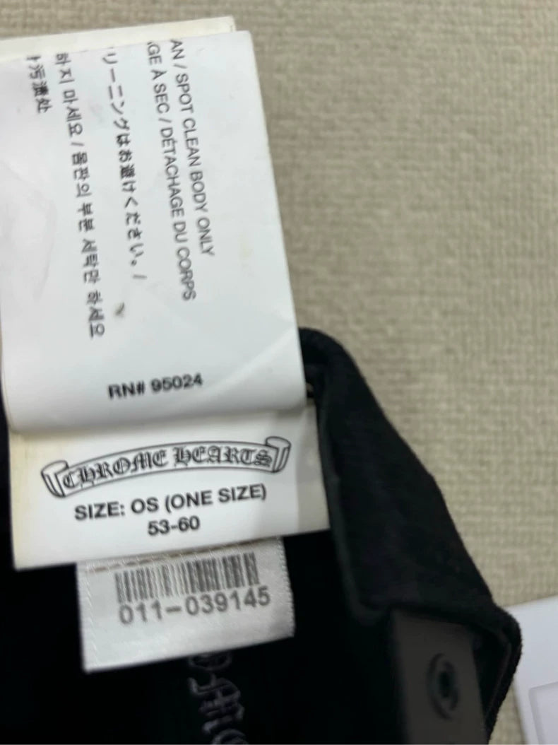 Chrome Hearts Large Cross Baseball Cap