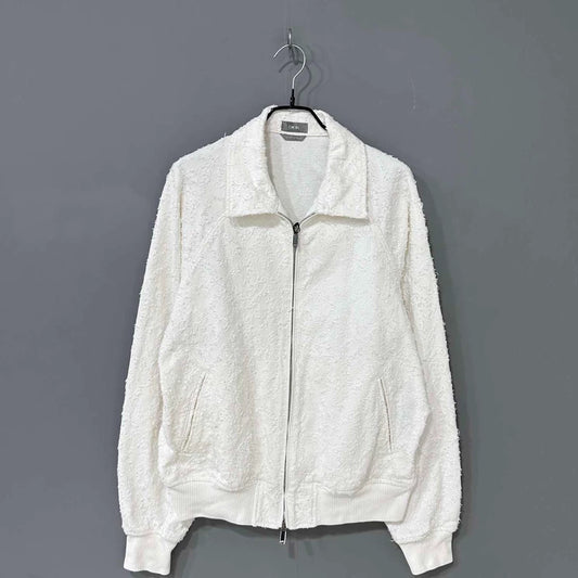Dior White Diamond Patterned Jacket-yf