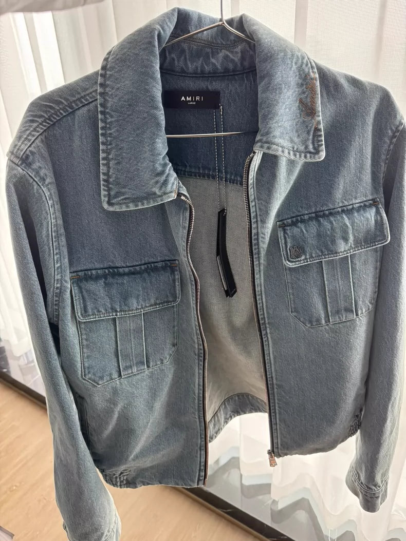 AMIRI Denim Jacket Size L from Dubai