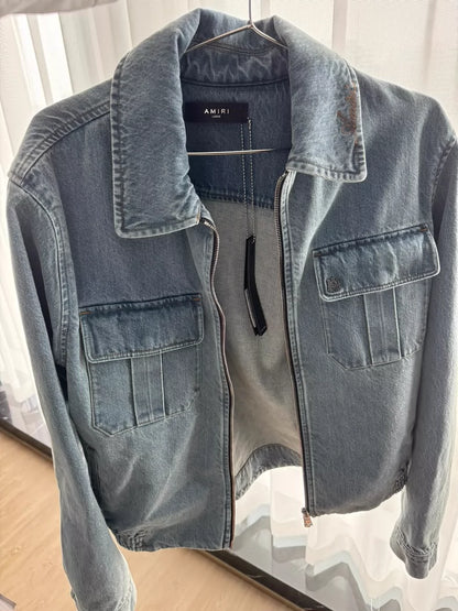 AMIRI Denim Jacket Size L from Dubai