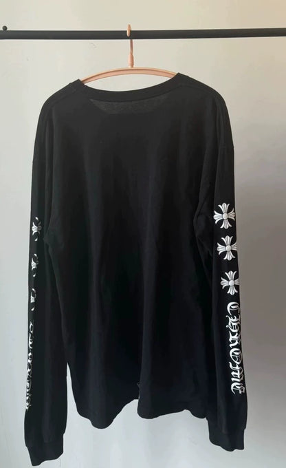 Black Chrome Hearts Long Sleeve Shirt