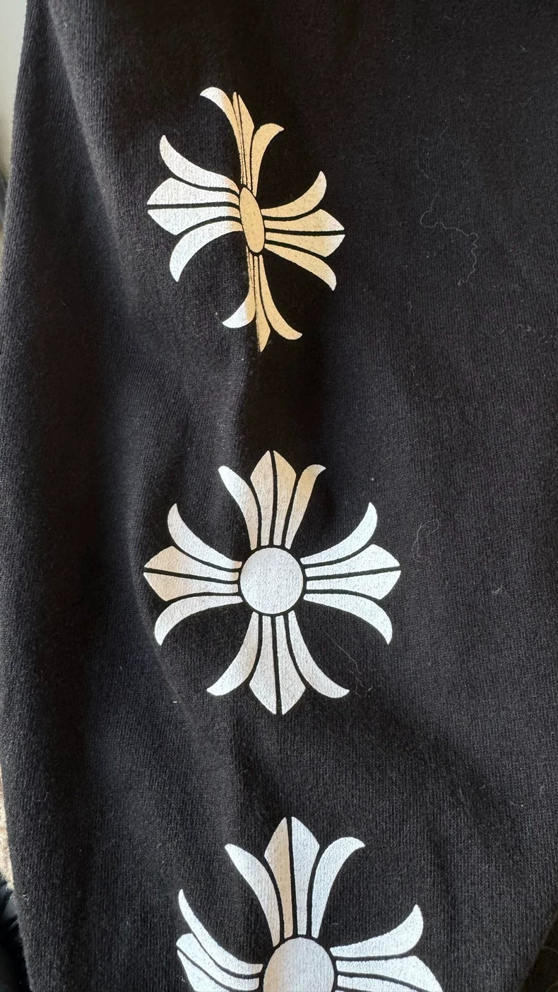 Black Chrome Hearts Long Sleeve Shirt