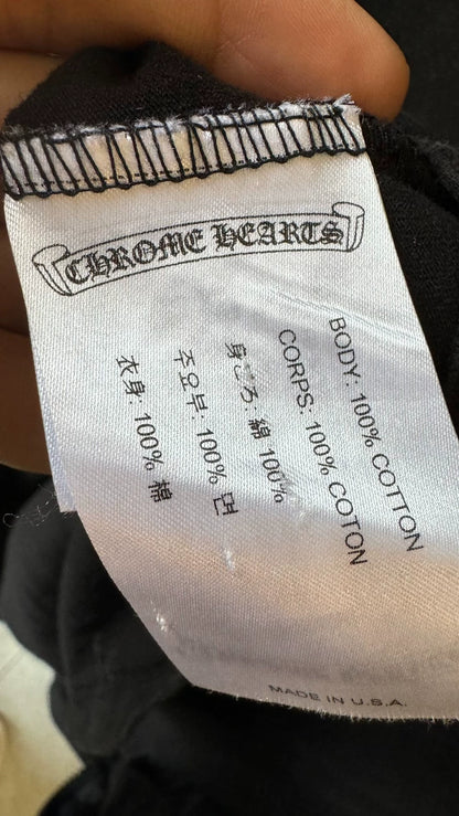 Black Chrome Hearts Long Sleeve Shirt