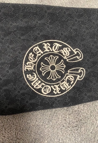 Chrome Hearts Logo Print Casual Leggings