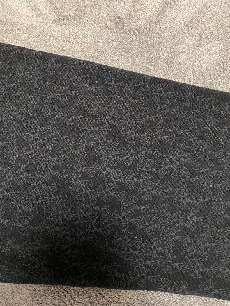 Chrome Hearts Logo Print Casual Leggings