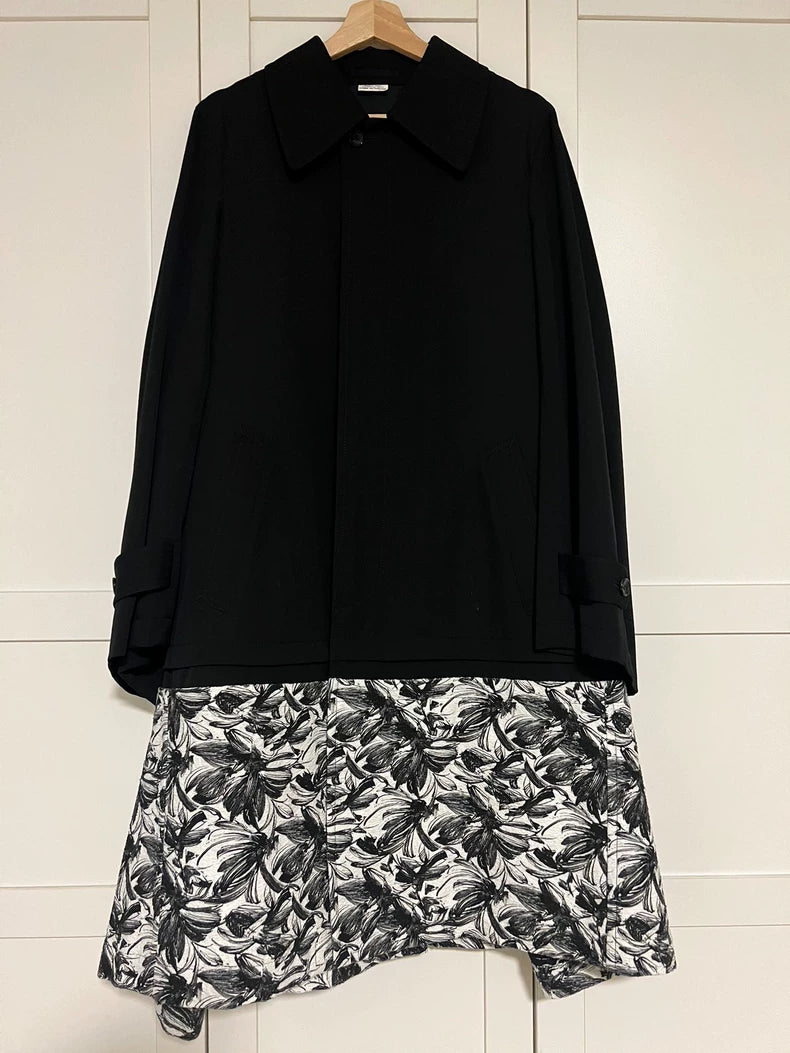 Comme des Garçons A-line Paneled Coat