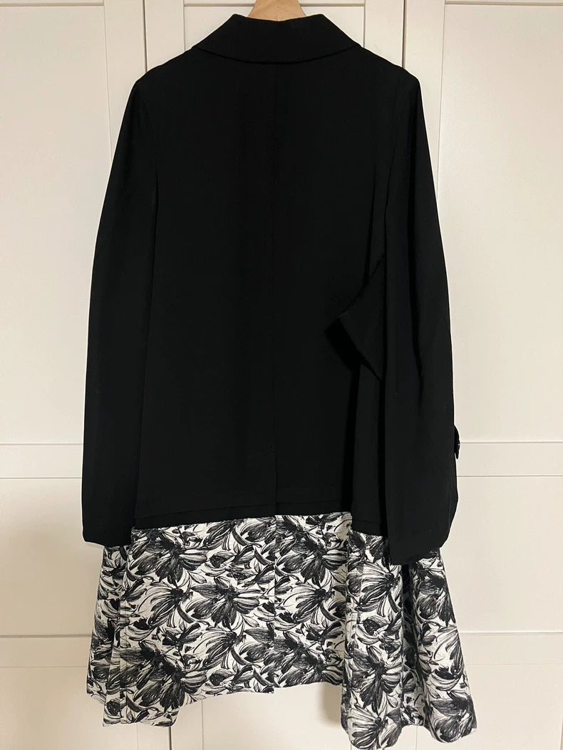 Comme des Garçons A-line Paneled Coat