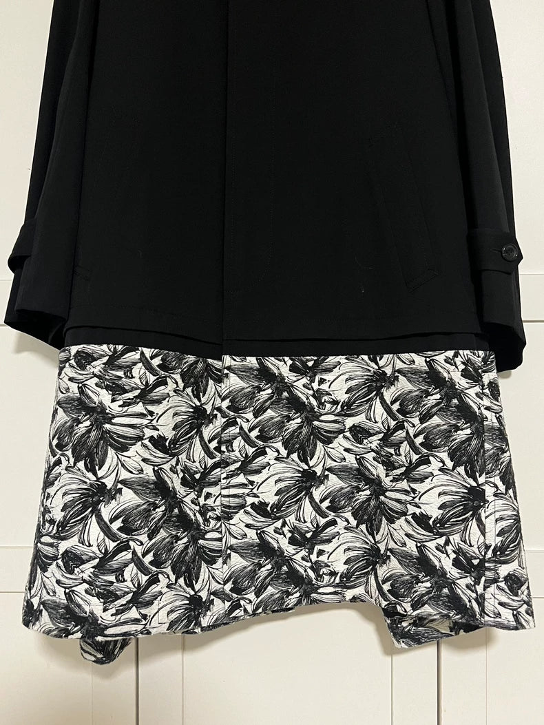 Comme des Garçons A-line Paneled Coat