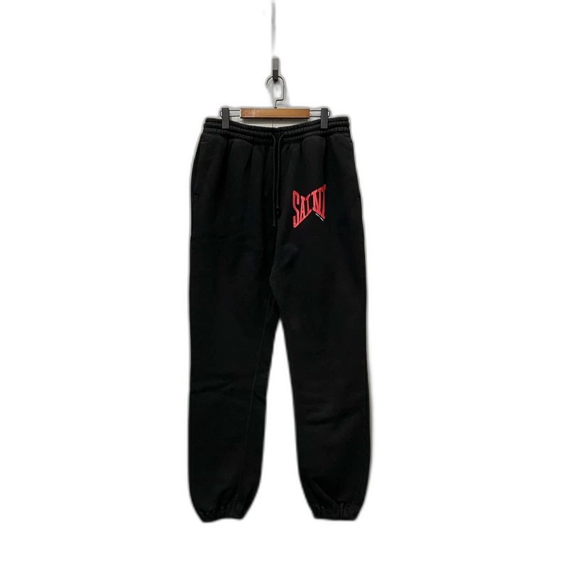 Saint Michael Black Logo Sweatpants Size S