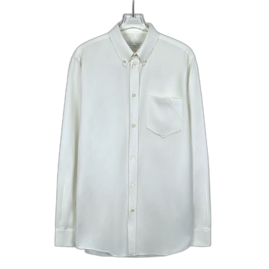 Givenchy White Cotton Long Sleeve Shirt