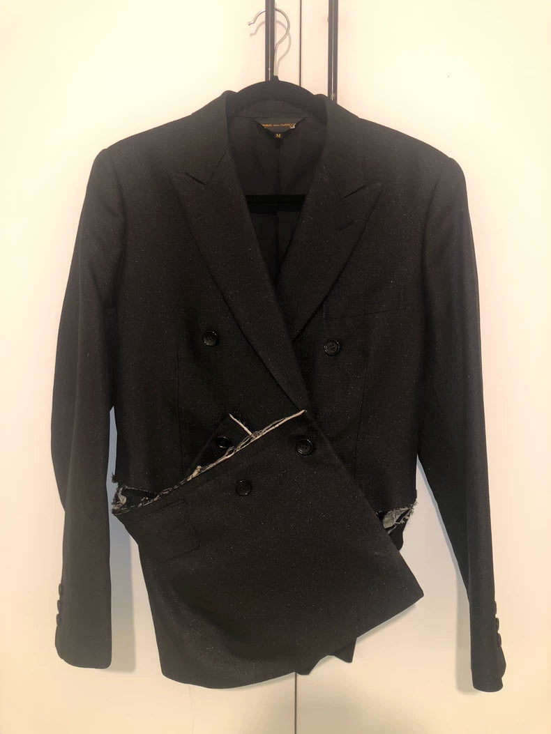Comme des Garçons 2019 Split Tuxedo Blazer