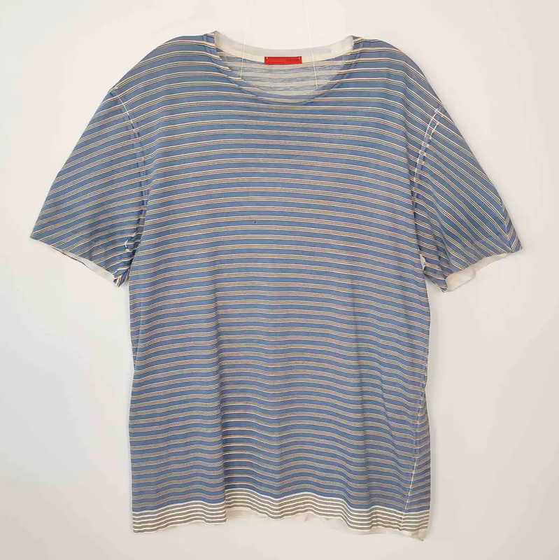 Prada M Striped Cotton T-Shirt for Men