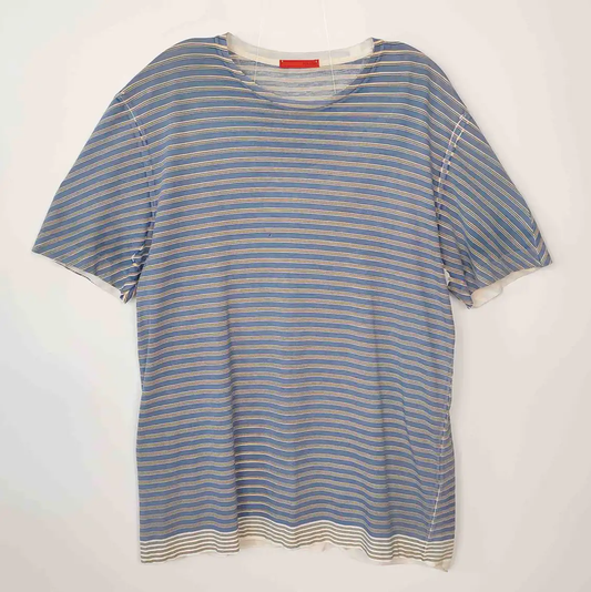 Prada M Striped Cotton T-Shirt for Men