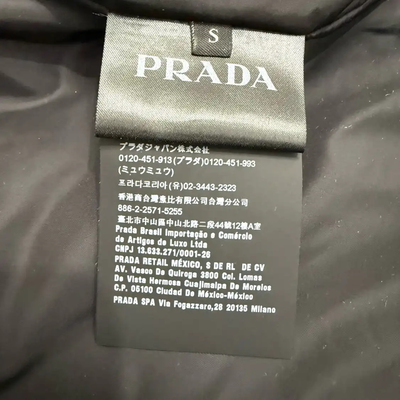 Prada Multicolor Men's Coat Size S