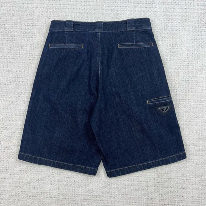 Prada Logo Cotton Summer Shorts for Men