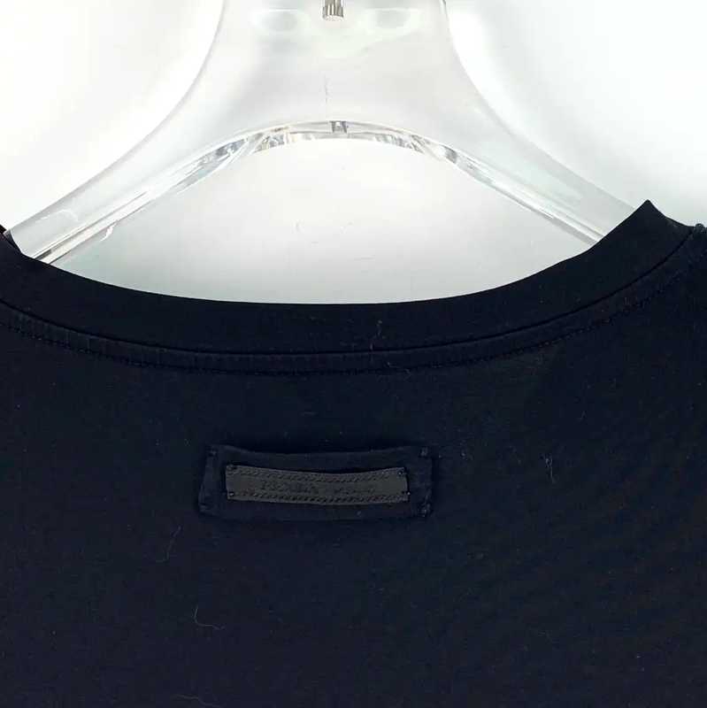 Prada Black V-Neck Men's T-Shirt Size XL