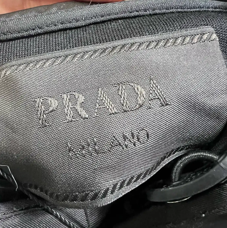 Prada Black Cotton Men's Hoodie