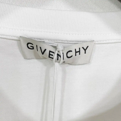 Givenchy Summer White Cotton T-Shirt for Men 0089