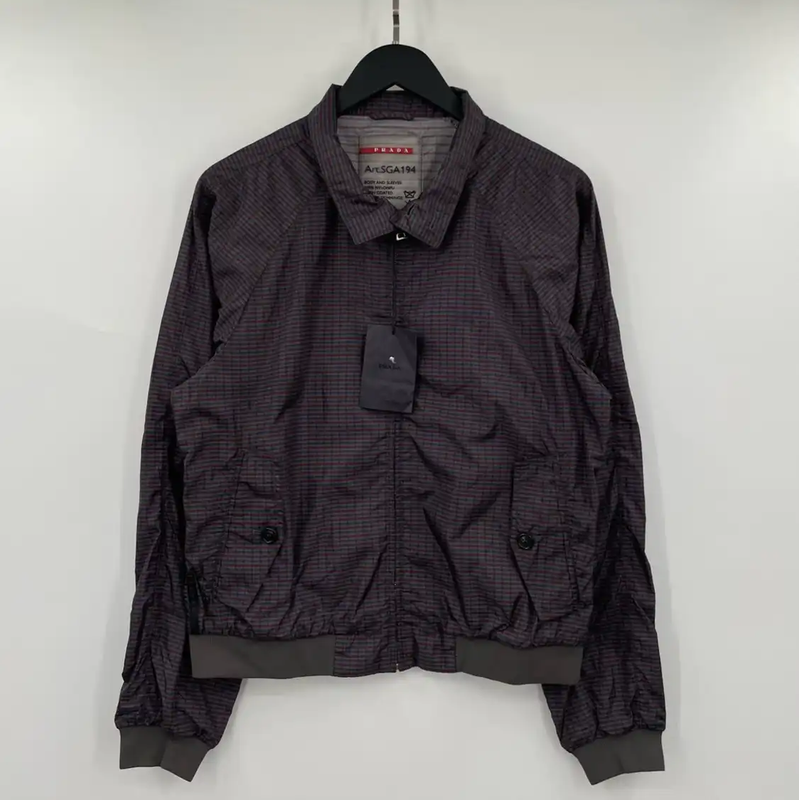 Prada Colorblock Men's Long Sleeve Jacket