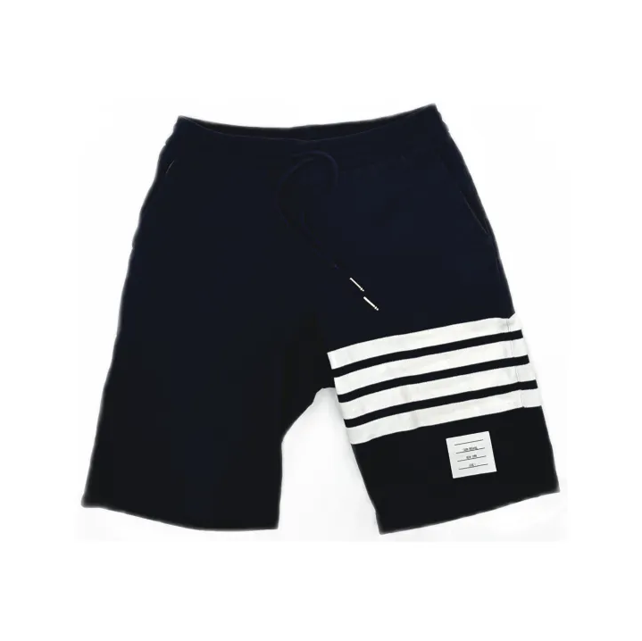 Thom Browne Classic Stripe Navy Cycling Shorts