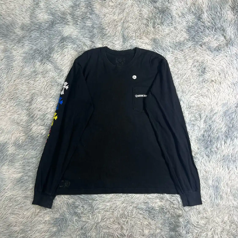 Chrome Hearts Black Cotton Long Sleeve Sweatshirt 0089