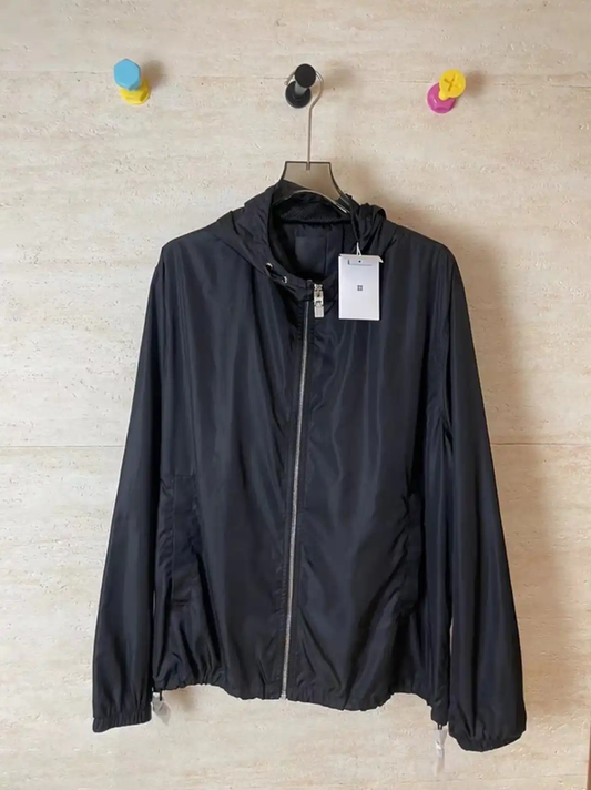 Givenchy Black Men's Lightweight Jacket 0089