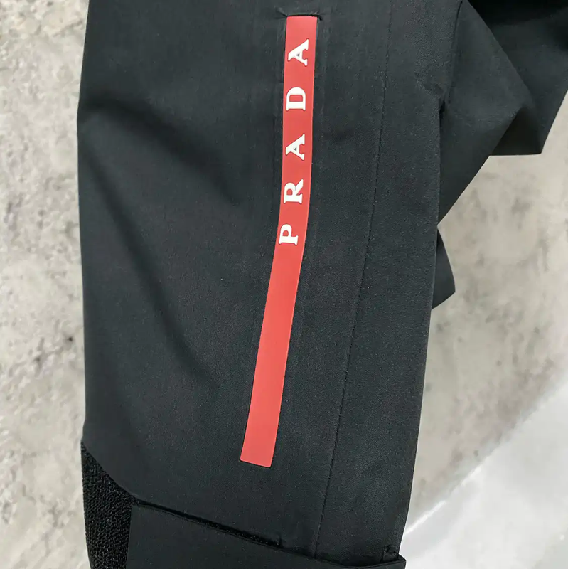 Prada Black Lightweight Casual Pants