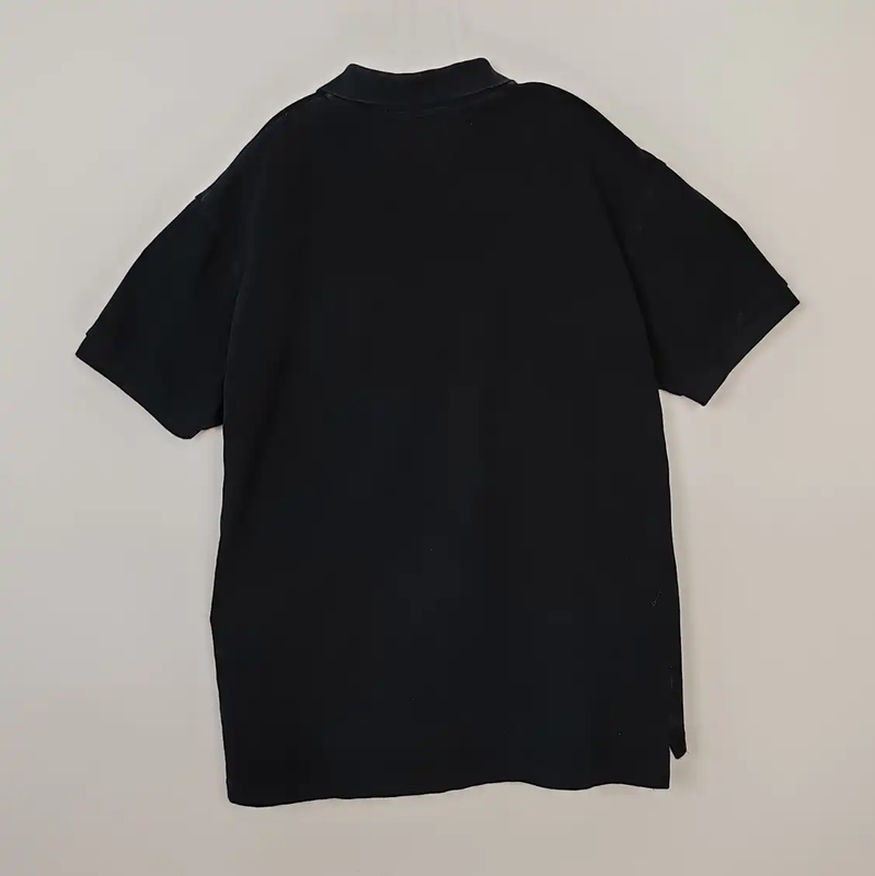 COMME des GARÇONS Black Cotton Men's Polo Shirt 0089