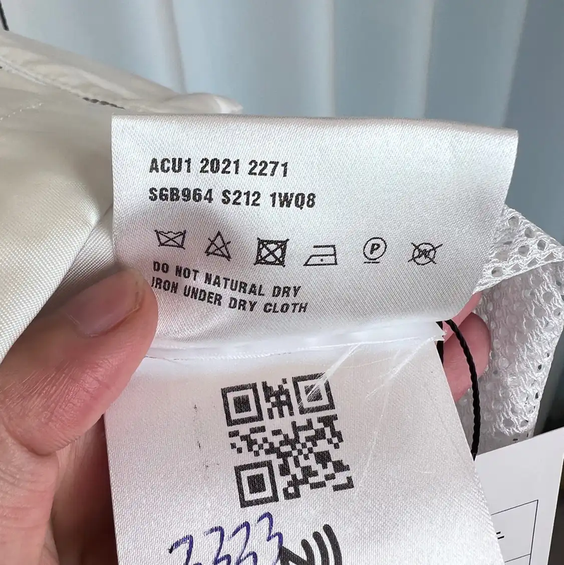 Prada Men's White Nylon Hooded Jacket