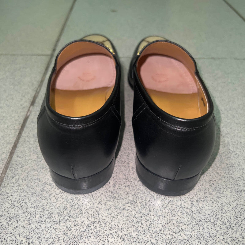 Gucci Casual Leather Shoes in Black and Brown 0079