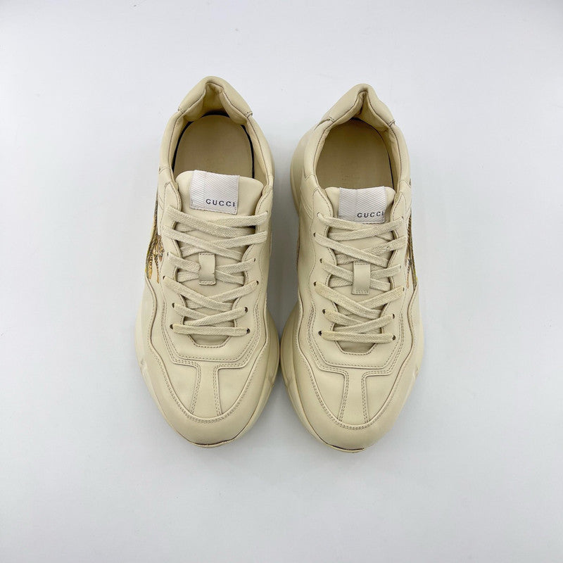 Gucci Rhyton Tiger Leather Sneakers for Men 0079