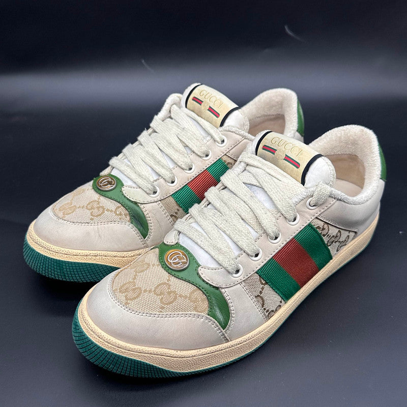 Gucci Screener Dirty Sneakers for Men 0079