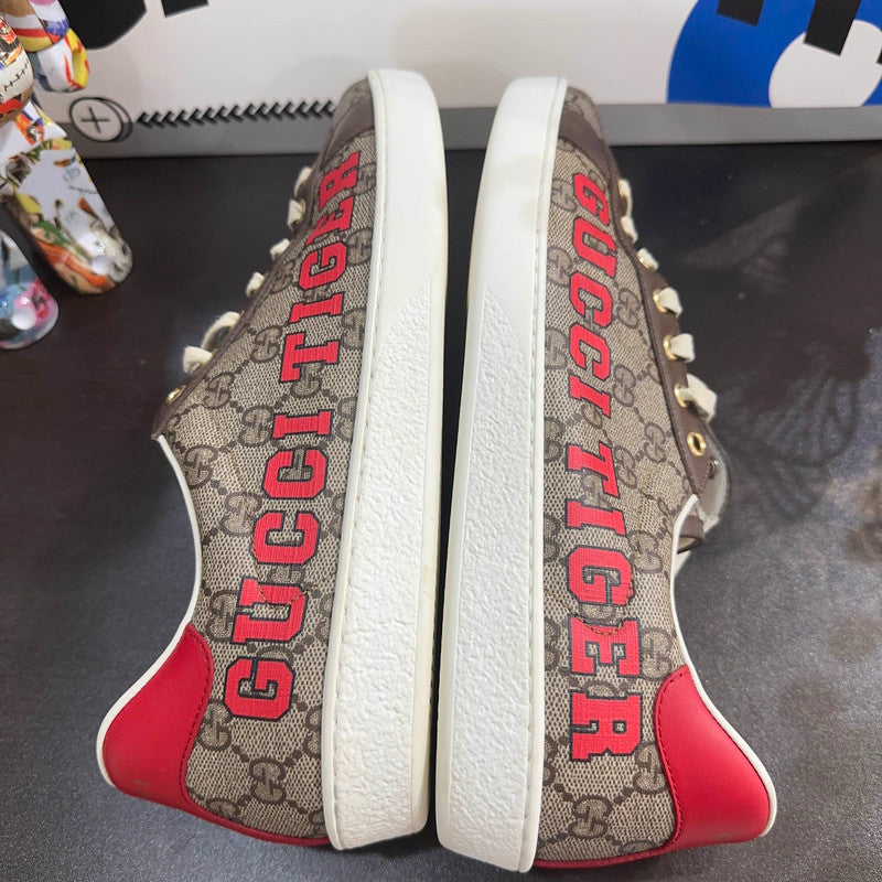 Gucci Ace Tiger Year Leather Sneakers 0079