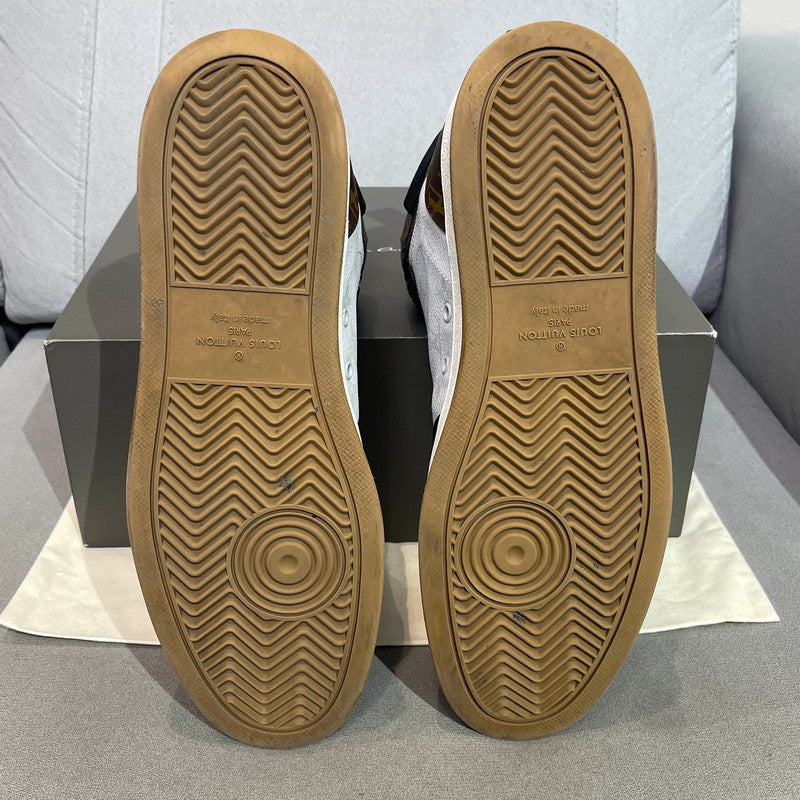 Louis Vuitton Rivoli Series Black and White Sneakers 0079