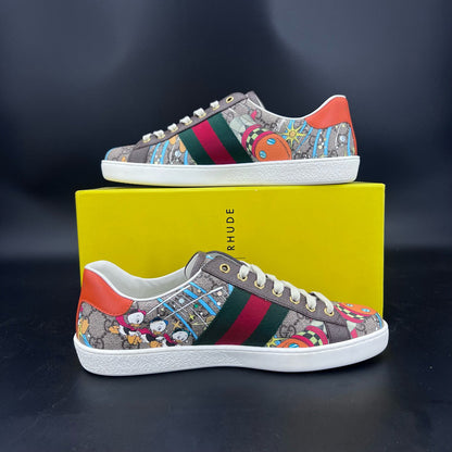 Gucci Disney Donald Duck Print Low-Top Sneakers 0079