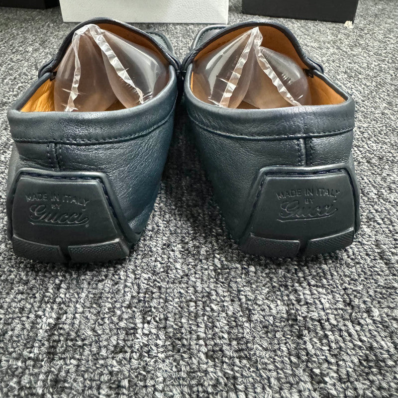 Gucci Black Horsebit Loafers for Men 0079