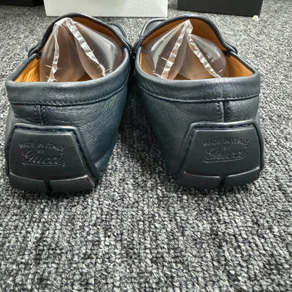 Gucci Black Horsebit Loafers for Men 0079