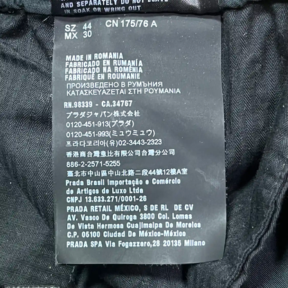 Prada Black Casual Pants for Men