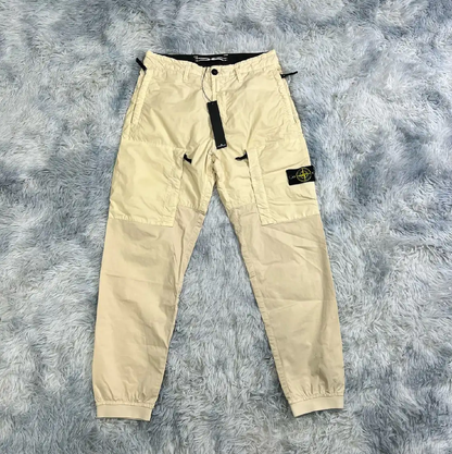 Stone Island Beige Casual Men's Pants 0089