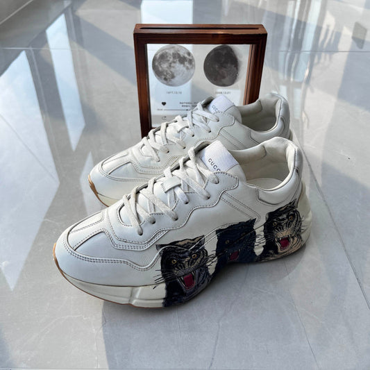 Gucci Rhyton Tiger Print Dad Sneakers for Men 0079