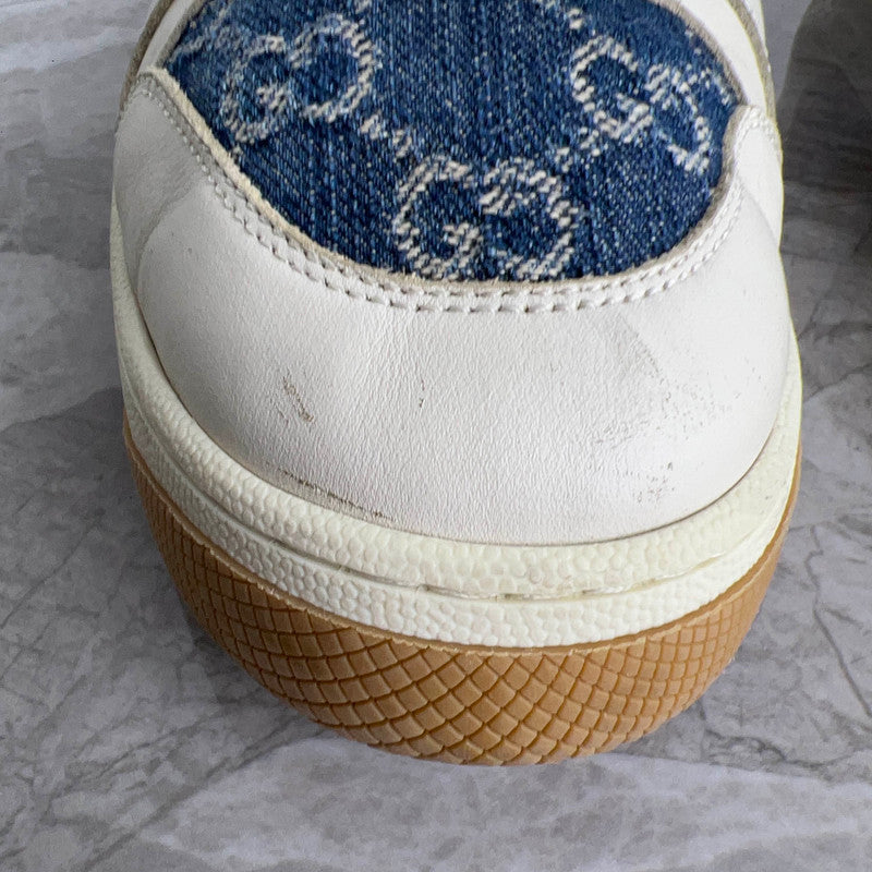 Gucci Screener Denim Series Stylish Sneakers 0079