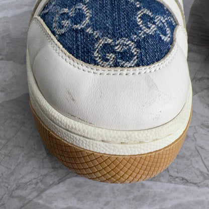 Gucci Screener Denim Series Stylish Sneakers 0079