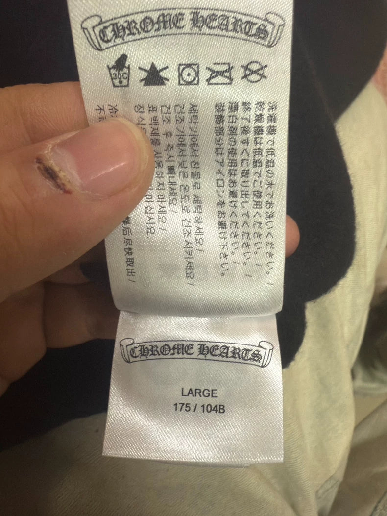 Chrome Hearts Black Hooded Sweatshirt