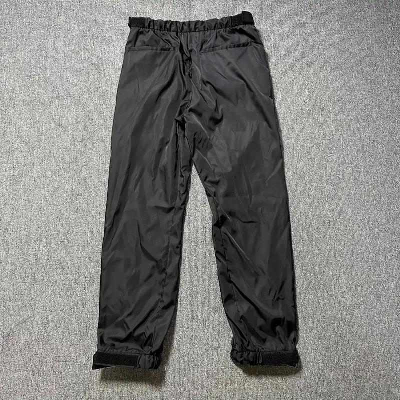 Prada Black Nylon Casual Pants