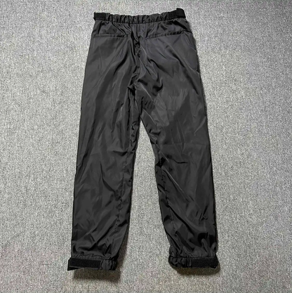 Prada Black Nylon Casual Pants