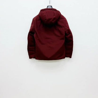 Prada Gray Men's Puffer Jacket in XL Size