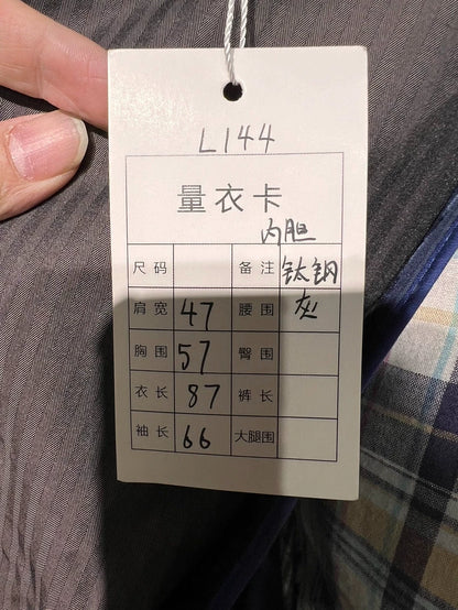 Vintage Saint Laurent Striped Trench Coat