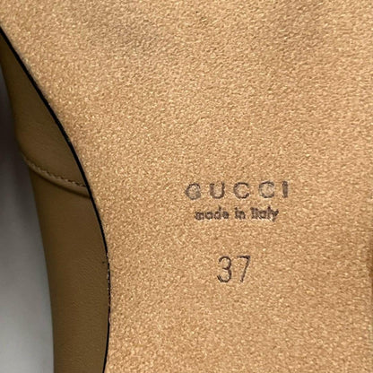 Gucci Brown Horsebit Loafers with Elegant Design 0079