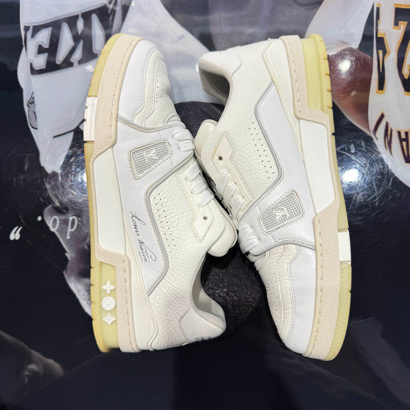 Louis Vuitton Trainer Low White Sneakers 0079