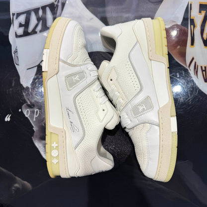 Louis Vuitton Trainer Low White Sneakers 0079